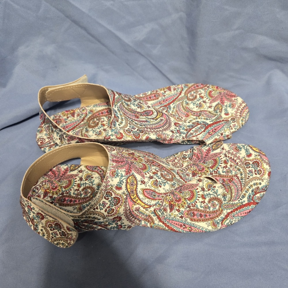 Colorful Paisley Women's Sandals